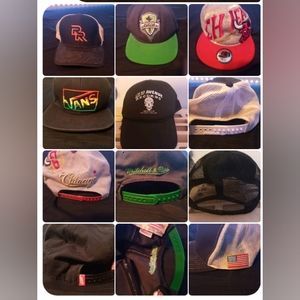Lot Of 5 Snapback Hat's